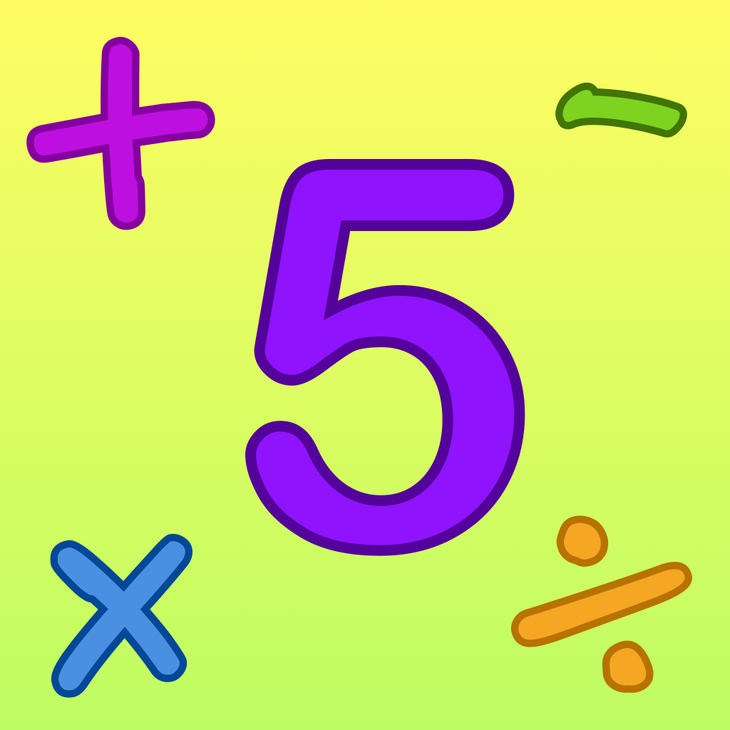 مولد كهرباء Kids Math Fun — Fifth Grade