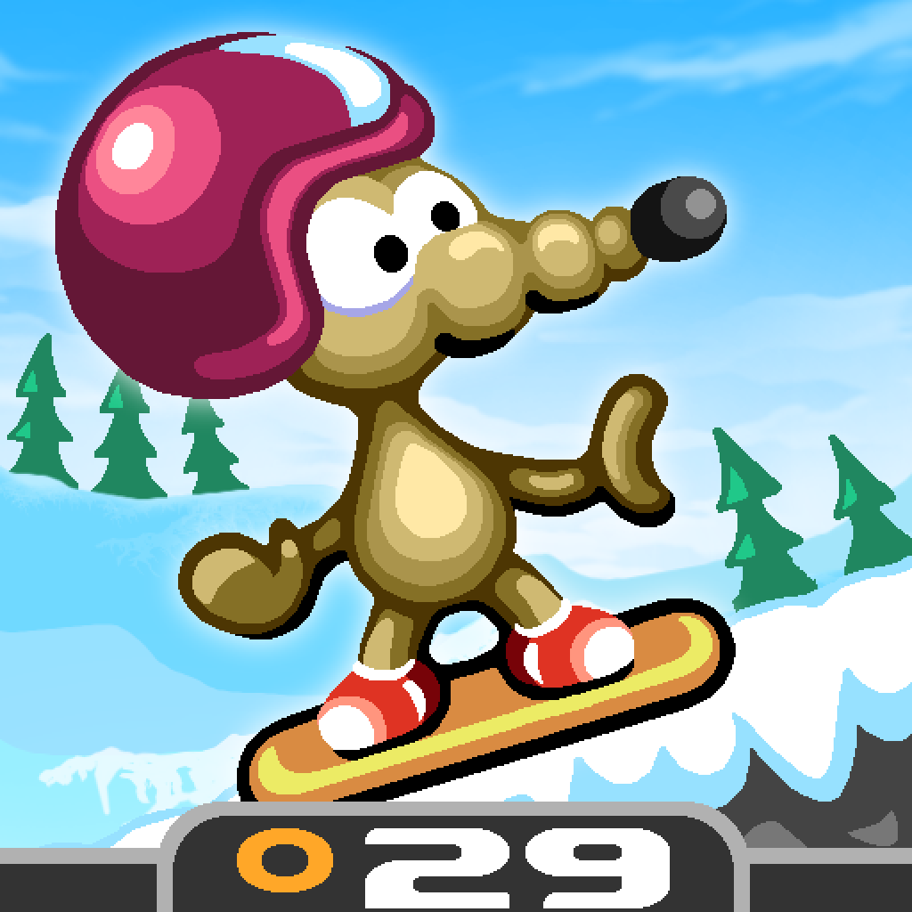 Rat On A Snowboard