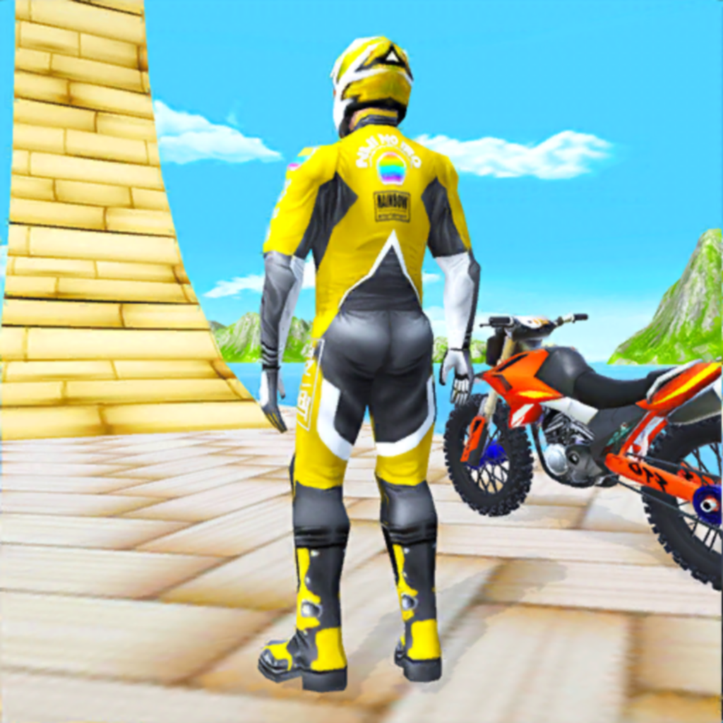 مولد كهرباء Bike Stunts Race Game 3D