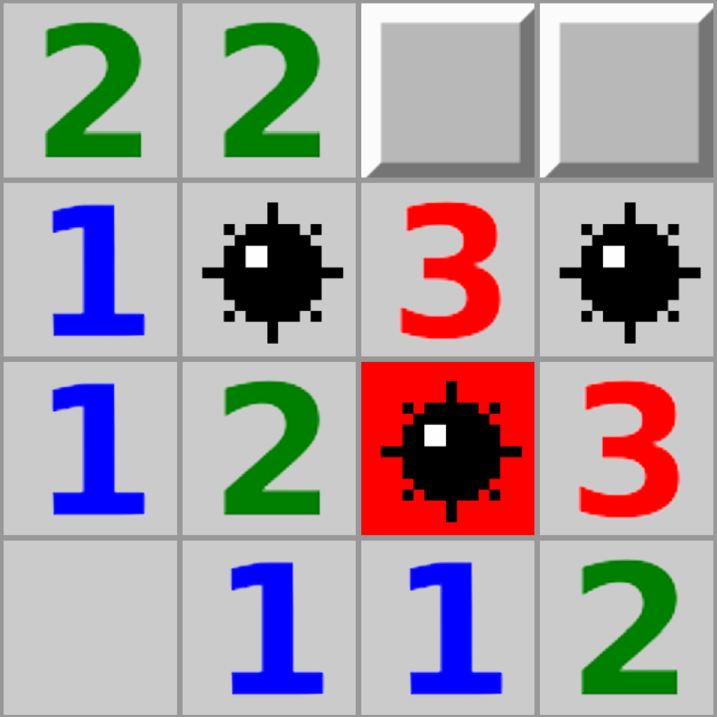 Minröj Klassisk Minesweeper
