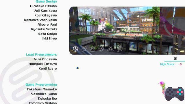 Nintendo Switch Sports get the special title of employee / employee by playing the mini game in the credits