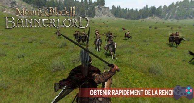 What methods to earn fame points quickly in Mount and Blade 2 Bannerlord