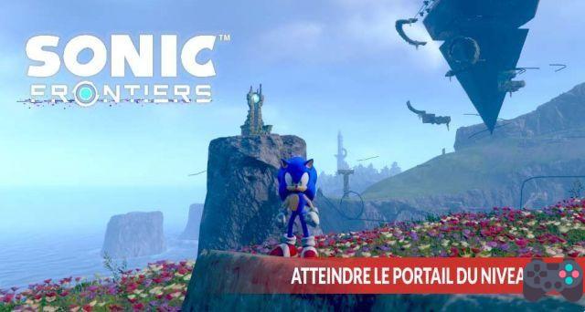 Sonic Frontiers come accedere al portale di livello 1-7 sull'isola di Kronos