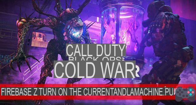 Call of Duty Cold War guia como ativar a máquina atual e Sacred Punch no Firebase Z zombies MAP