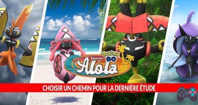 Le quattro fasi dell'ultimo speciale Alola to Alola di Pokémon Go studiano quale percorso scegliere