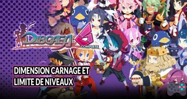 Guía Disgaea 6 cómo desbloquear la dimensión carnage y superar el nivel 9999