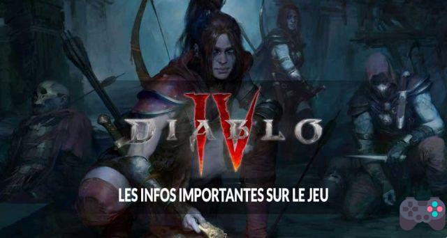 Wiki Diablo 4 all the interesting information to know before its release