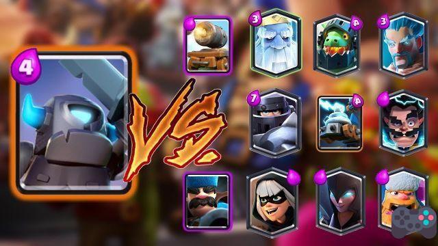 Todas as cartas: Mini PEKKA - Clash Royale