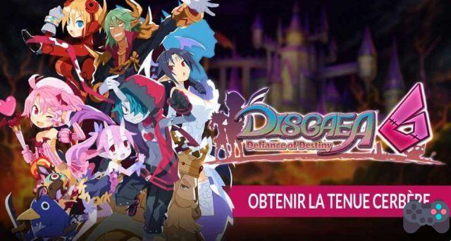 Secret Disgaea 6 obtém a armadura lendária - roupa Cerberus - desde o início do jogo