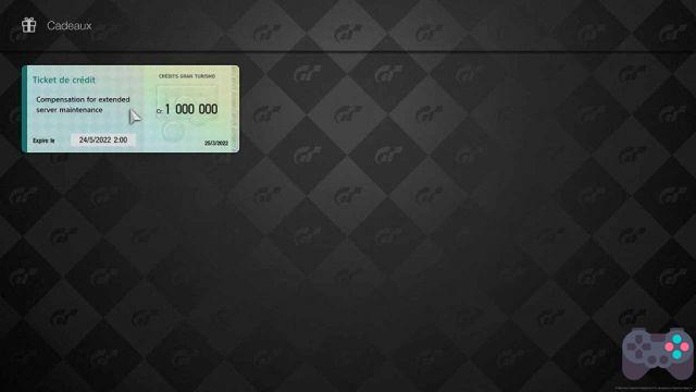 Gran Turismo 7 how to receive and recover the one million offset credits