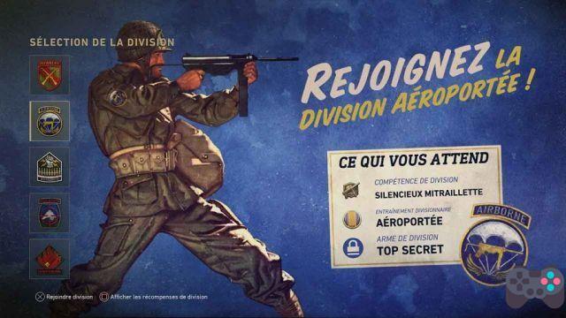 Guía multijugador de Call of Duty WW2: Cuál es la mejor división / cómo elegir bien tu división