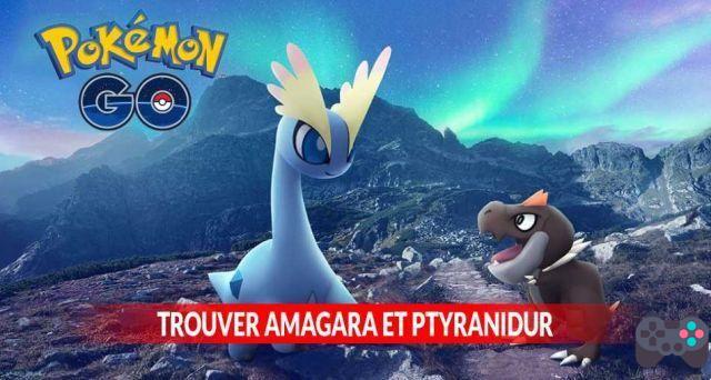 Pokémon Go adventure week capture Amagara and Ptyranidur and have their evolutions