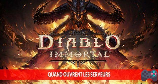 Horario de apertura del servidor Diablo Immortal cuando empezar a jugarlo