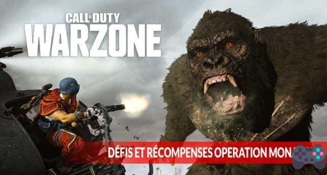 Lista de desafios e recompensas para o evento Operation Monarch de Call of Duty Warzone