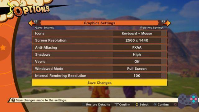 Dragon Ball Z Kakarot - Como alterar os controles