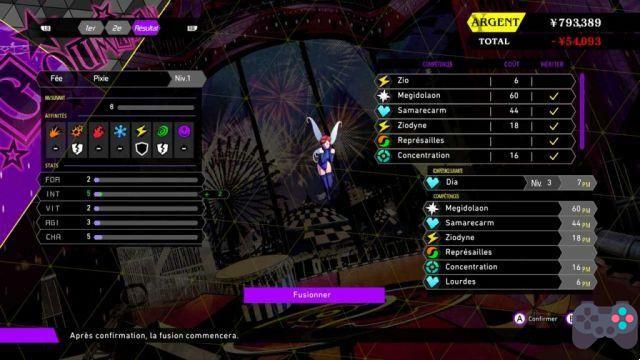 Guide Soul Hackers 2 how to successfully create a Pixie with Megidolaon