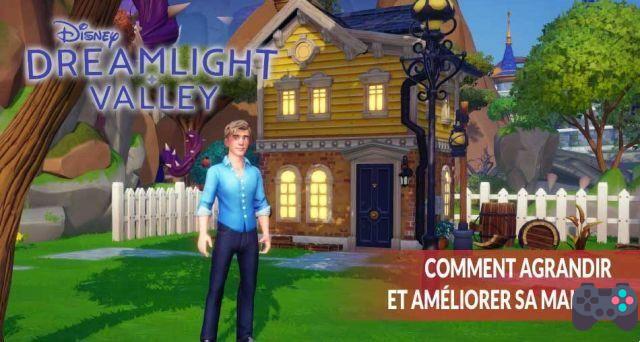 Disney Dreamlight Valley how to expand and improve your house