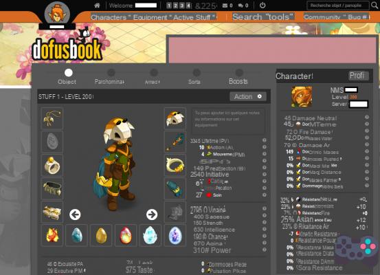 Sitios útiles de terceros en Dofus