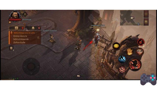 Guía a Diablo Immortal para obtener Incuses y encontrar al comerciante para usarlos