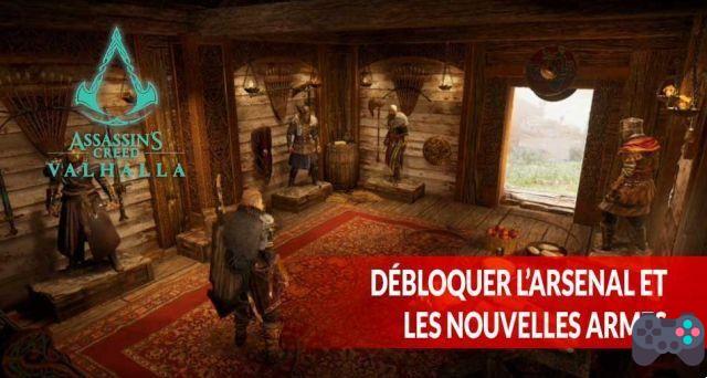 Assassin's Creed Valhalla (versione 1.5.2) come sbloccare arsenale e nuove armi