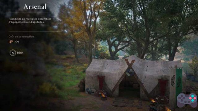 Assassin's Creed Valhalla (versión 1.5.2) cómo desbloquear arsenal y nuevas armas