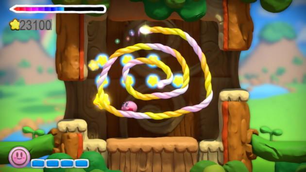 Kirby test e la spazzola arcobaleno: a ruota libera?