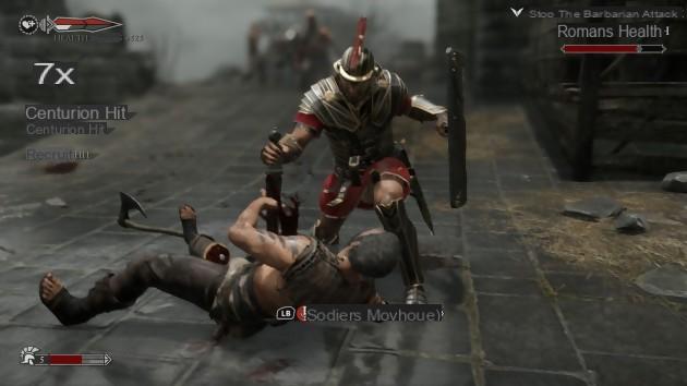 Ryse Son of Rome test: save the soldier Titus!