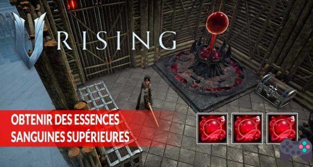 Passo a passo de V Rising como obter essências de sangue superiores