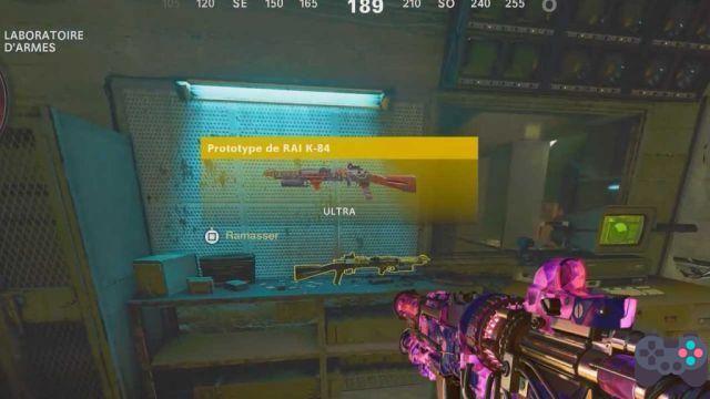 Call of Duty Black Ops Cold War guide how to craft and get secret weapon Rai K-84 in zombies on Firebase Z