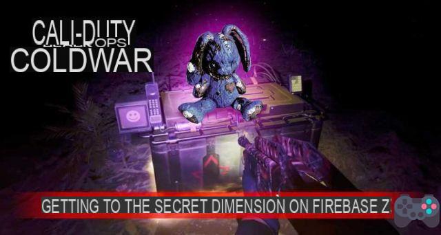 Guide Call of Duty Cold War how to get to the mystery box rabbit's secret room on Firebase Z