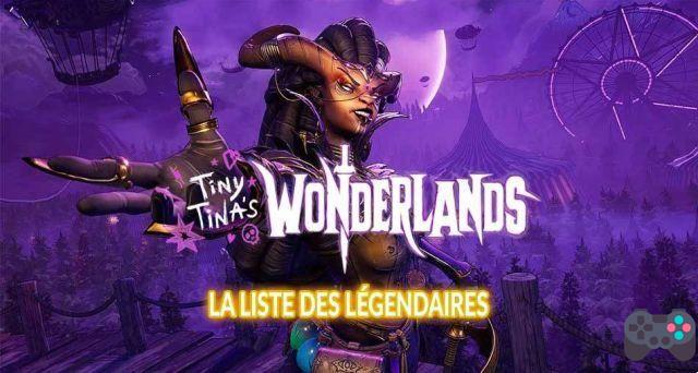 Tiny Tina's Wonderlands guia a lista completa de todas as melhores armas e equipamentos lendários