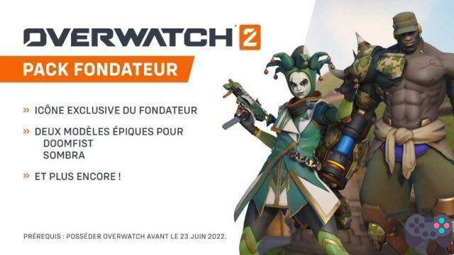 Overwatch 2 grátis para baixar e um Founder's Pack para pegar