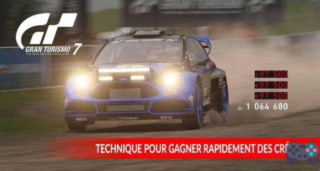 Gran Turismo 7 trucco per guadagnare facilmente e velocemente molti crediti