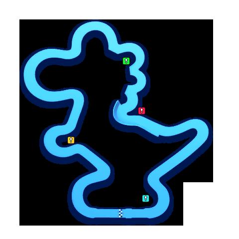 Circuit Yoshi, all shortcuts - Mario Kart 8 Deluxe