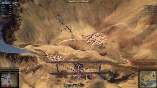 Prova World of Warplanes: atterrissage force