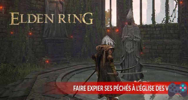 La guía de Elden Ring encuentra la Iglesia de los Deseos y usa Heavenly Dew para expiar los pecados.