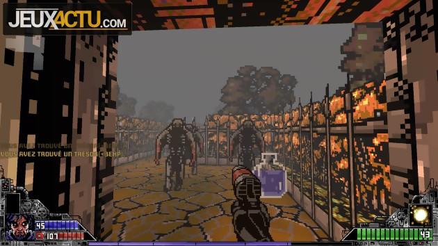 Test di Project Warlock: un vecchio stile Doom come non facciamo più, grandi macchie di pixel!