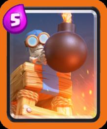 Mazzo F2P Arena 3 Clash Royale: Gigante, Barile dei Goblin e Torre delle Bombe