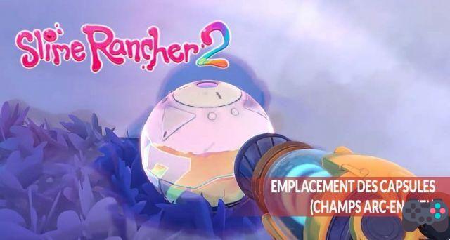 Guide Slime Rancher 2 where are all the capsules containing treasures in the rainbow fields