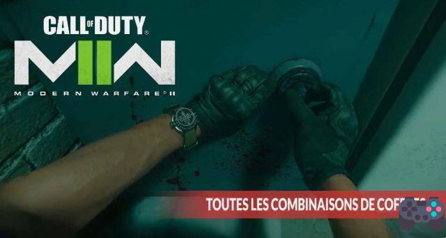 Call of Duty Modern Warfare 2 guida quali sono le combinazioni delle casseforti della campagna