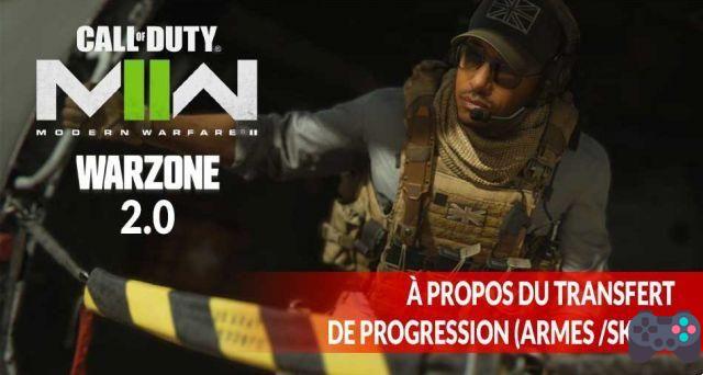 Sin transferencia de armas/skins/operadores de Call of Duty Warzone a Warzone 2.0