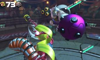 ARMS test: the new Switch game that puts straight lines?