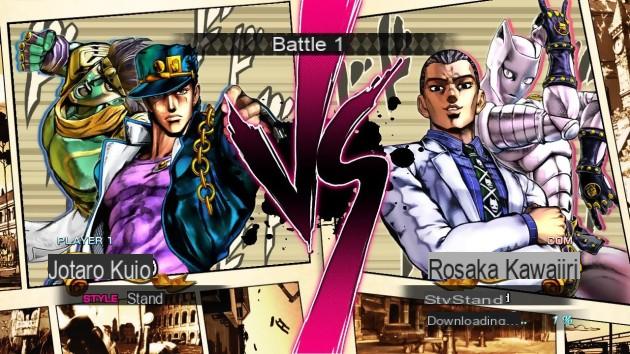 Metti alla prova le bizzarre avventure di JoJo All Star Battle: baston de haut standing