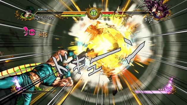 Teste JoJo's Bizarre Adventure All Star Battle : baston de haut Standing