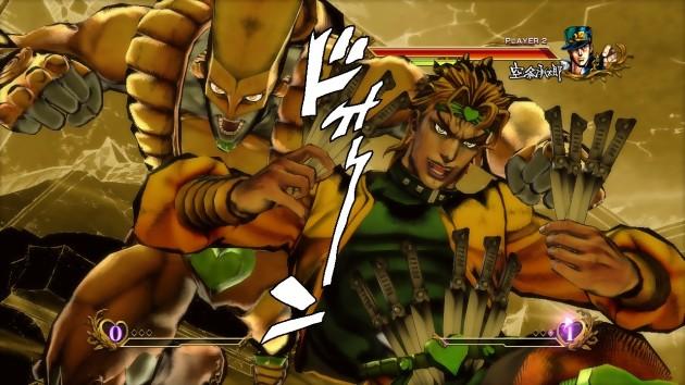 Metti alla prova le bizzarre avventure di JoJo All Star Battle: baston de haut standing