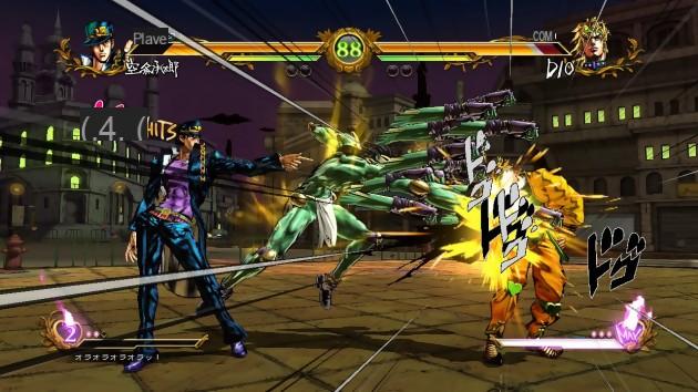 Teste JoJo's Bizarre Adventure All Star Battle : baston de haut Standing