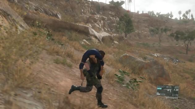 Test Metal Gear Solid 5 The Phantom Pain : a Hideo Kojima game !