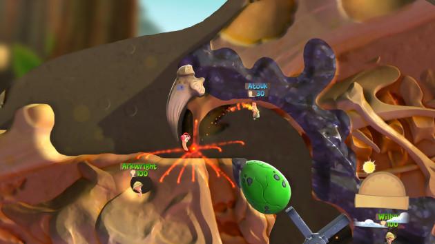 Teste do Worms Battlegrounds: perdido no PS4 e Xbox One?
