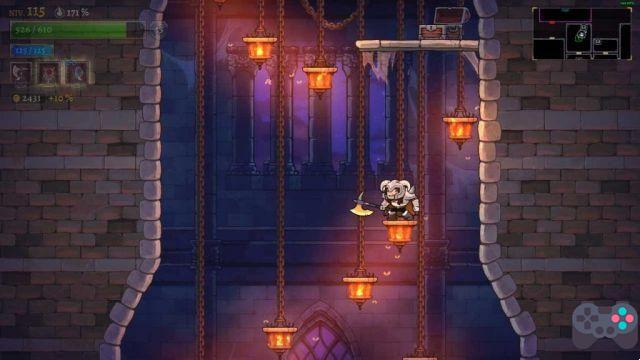 Guia Rogue Legacy 2 salas de missão e segredos ocultos onde fica o santuário de Lamech