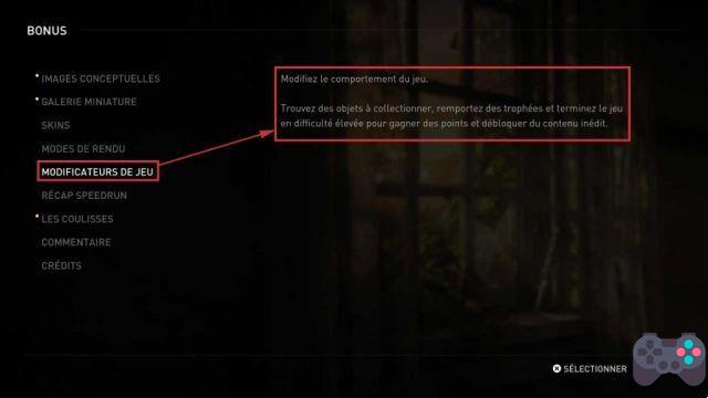 The Last of Us Part 1 – The list of all gameplay modifiers in the PS5 version